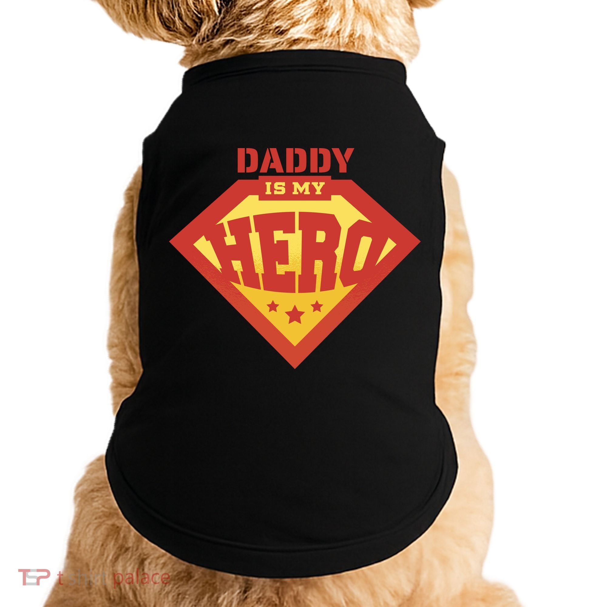 Daddy Is My Hero Doggie Tank