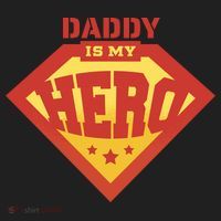 Daddy Is My Hero Golf Towel thumb 3