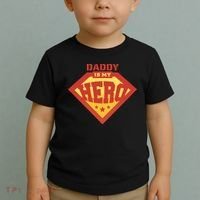 Daddy Is My Hero Toddler T-Shirt thumb 2