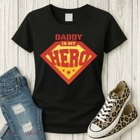 Daddy Is My Hero Women's T-Shirt thumb 3