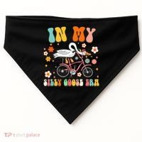 Duck In My Silly Goose Era Goose Funny USA-Made Doggie Bandana thumb 0