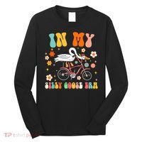 Duck In My Silly Goose Era Goose Funny Long Sleeve Shirt thumb 0