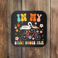 Duck In My Silly Goose Era Goose Funny Coaster thumb 0