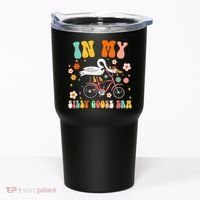 Duck In My Silly Goose Era Goose Funny Tumbler thumb 0