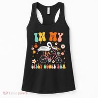 Duck In My Silly Goose Era Goose Funny Women's Tank Top thumb 0