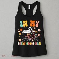 Duck In My Silly Goose Era Goose Funny Women's Tank Top thumb 3