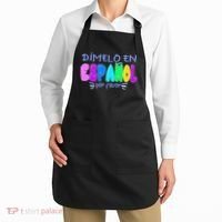 Dimelo En Espanol Bilingual Spanish Teacher Apron thumb 2