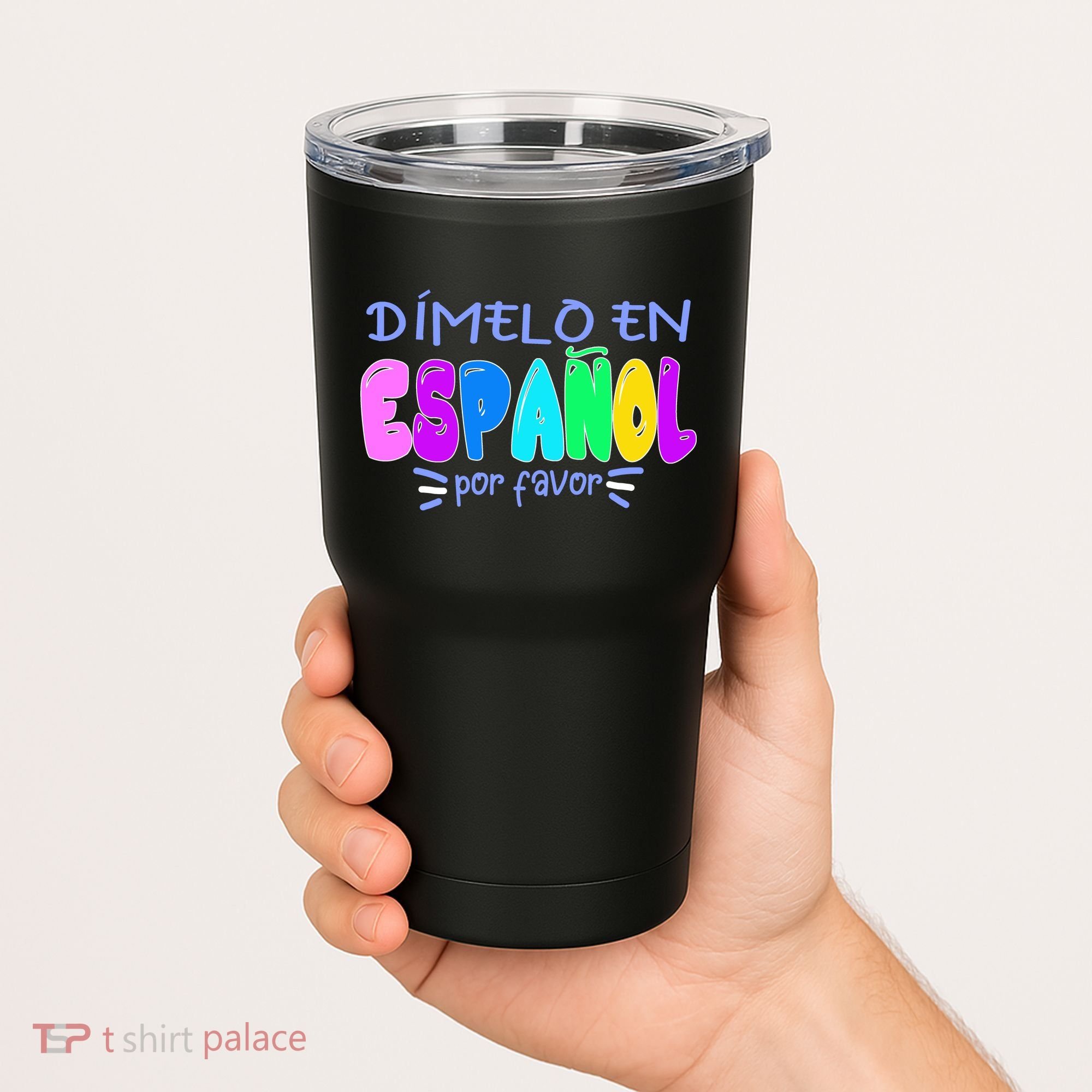 Dimelo En Espanol Bilingual Spanish Teacher Tumbler