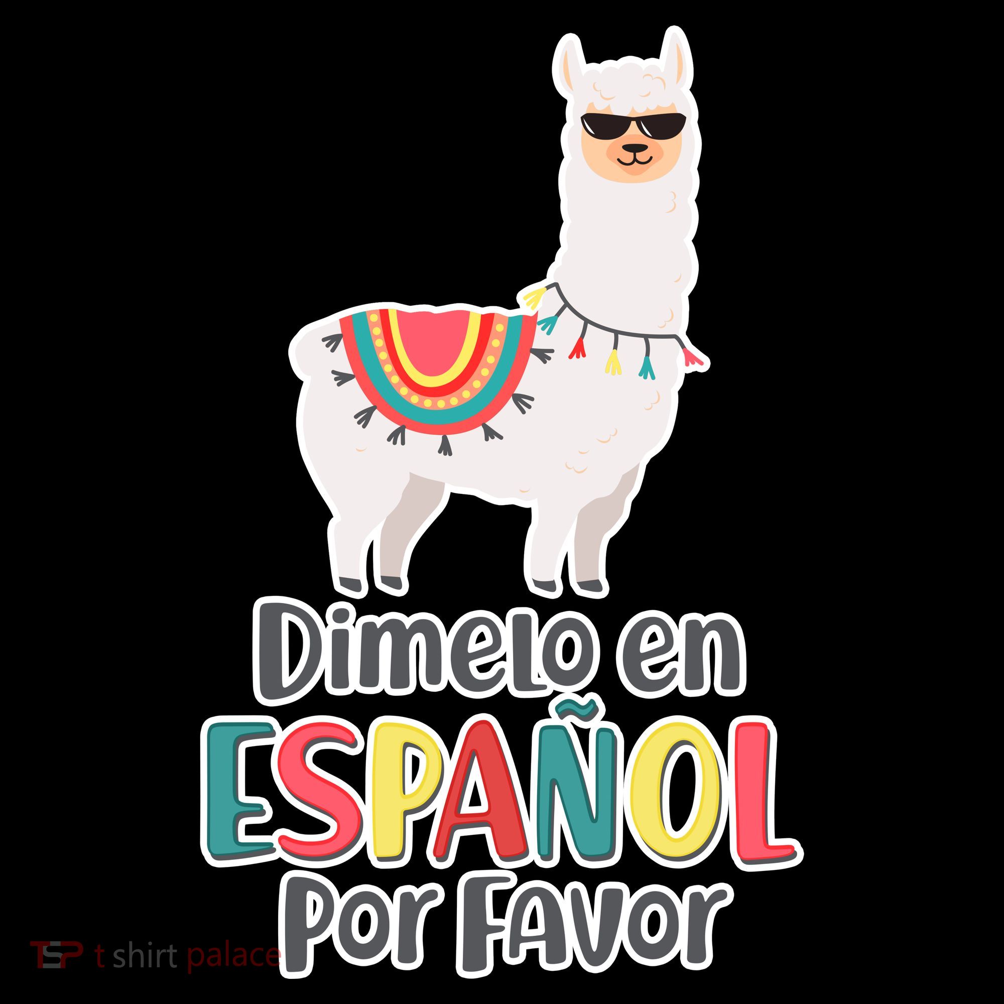 Dimelo en Espanol por Favor Spanish Llama Coffee Mug