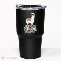 Dimelo en Espanol por Favor Spanish Llama Tumbler thumb 0