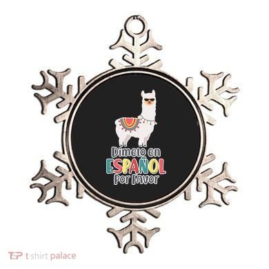 Dimelo en Espanol por Favor Spanish Llama Ornament