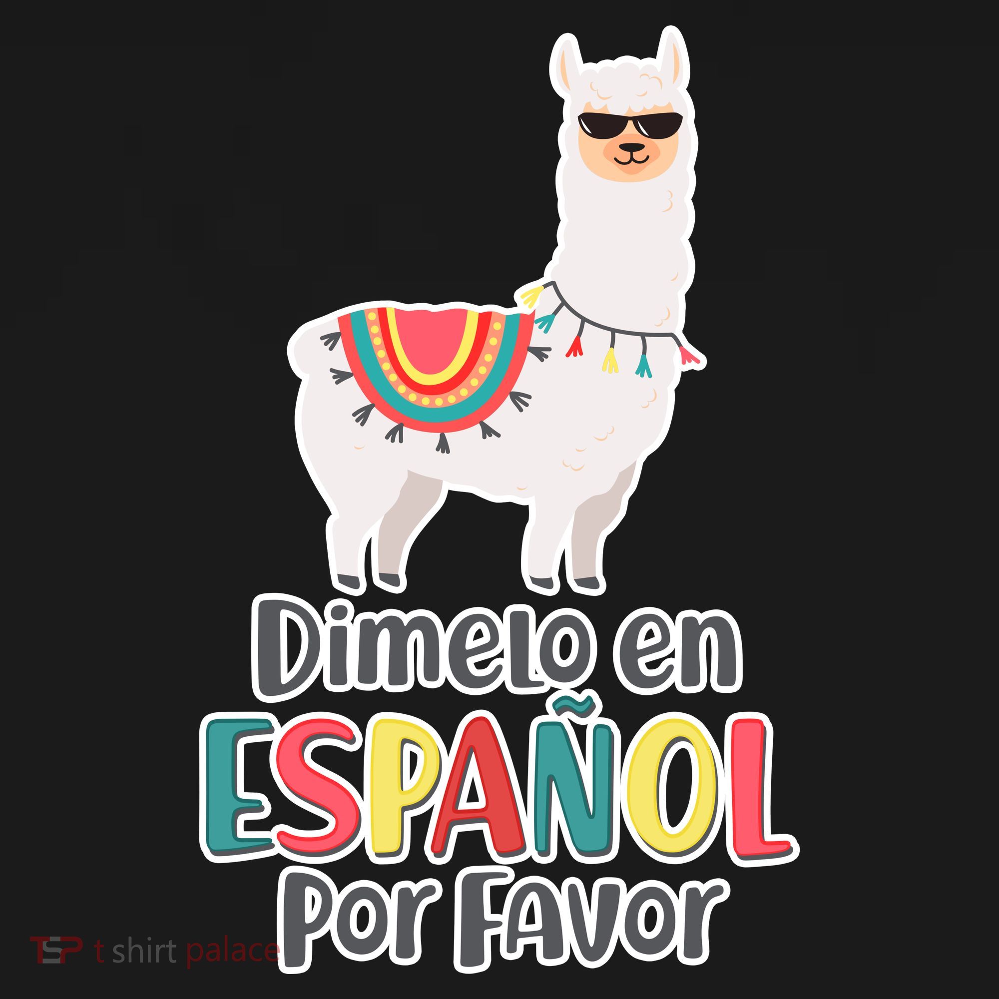 Dimelo en Espanol por Favor Spanish Llama Ornament