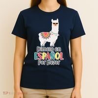 Dimelo en Espanol por Favor Spanish Llama T-Shirt thumb 4