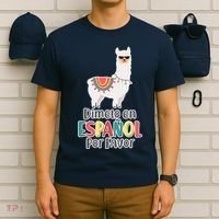 Dimelo en Espanol por Favor Spanish Llama T-Shirt thumb 6