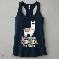 Dimelo en Espanol por Favor Spanish Llama Women's Tank Top thumb 3