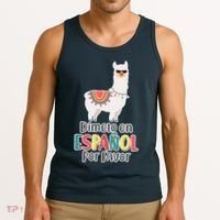 Dimelo en Espanol por Favor Spanish Llama Tank Top thumb 3