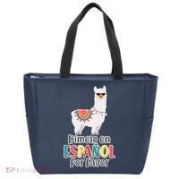 Dimelo en Espanol por Favor Spanish Llama Tote Bag thumb 0