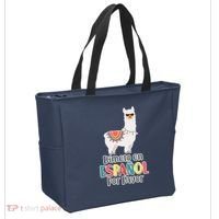 Dimelo en Espanol por Favor Spanish Llama Tote Bag thumb 2