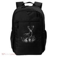 Deer In Nature Realistic Backpack thumb 0