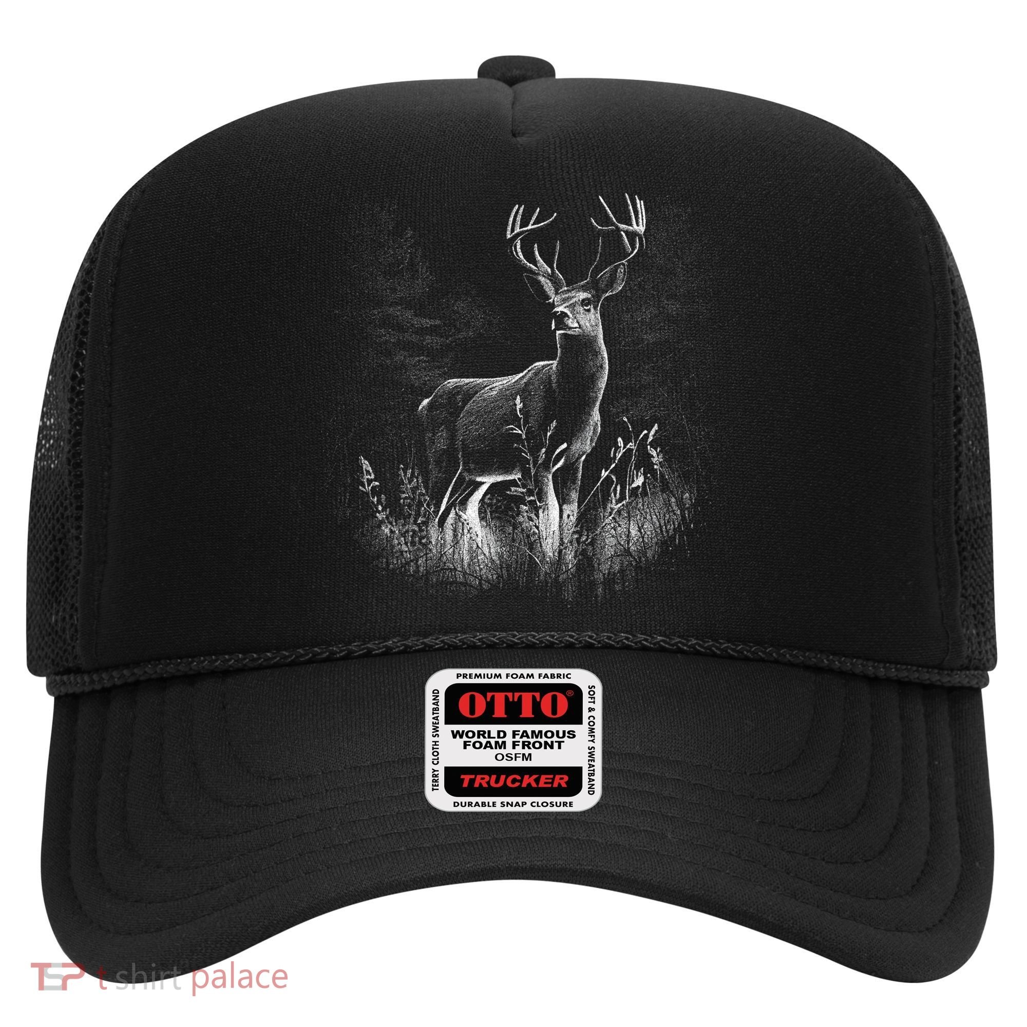 Deer In Nature Realistic Hat