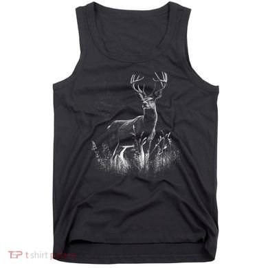 Deer In Nature Realistic Tank Top