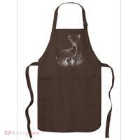 Deer In Nature Realistic Apron thumb 0