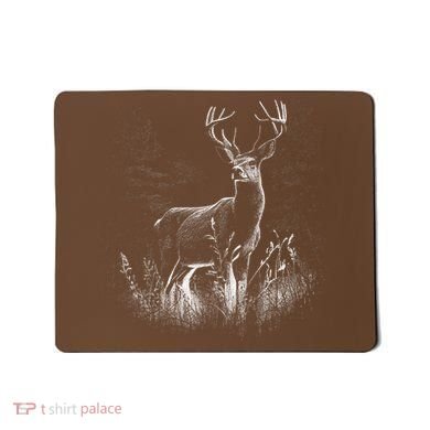 Deer In Nature Realistic Mousepad