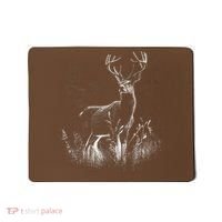Deer In Nature Realistic Mousepad thumb 0