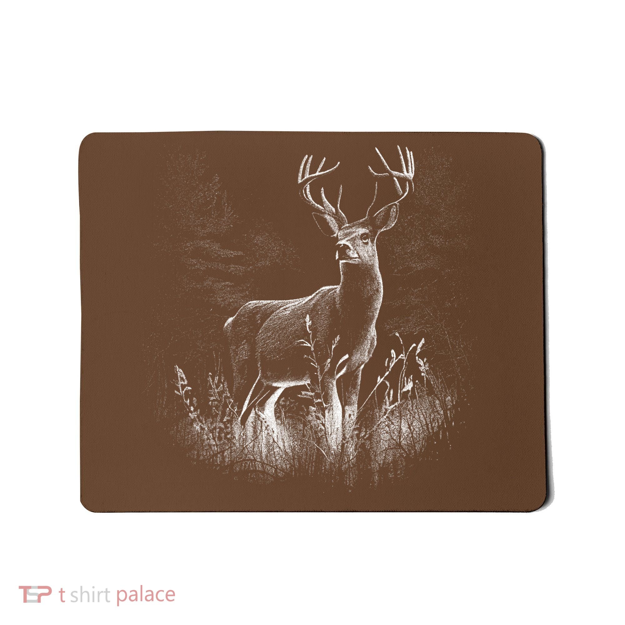 Deer In Nature Realistic Mousepad