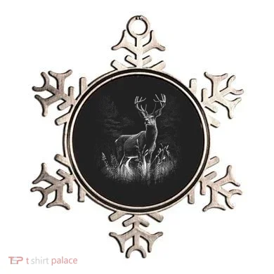 Deer In Nature Realistic Ornament