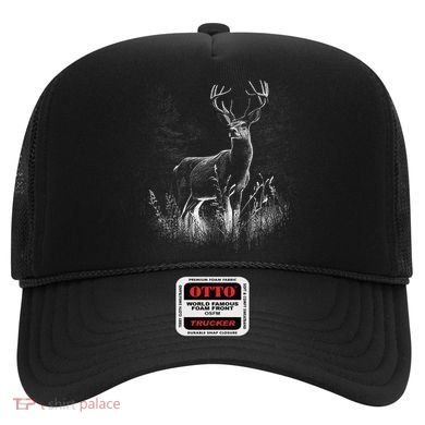 Deer In Nature Realistic Hat