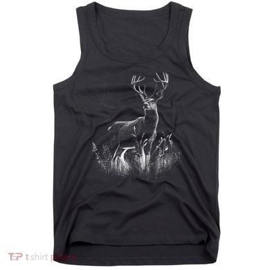 Deer In Nature Realistic Tank Top