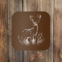 Deer In Nature Realistic Coaster thumb 0