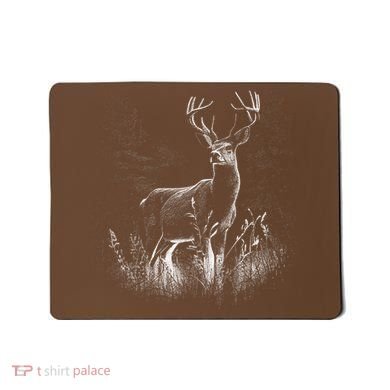 Deer In Nature Realistic Mousepad