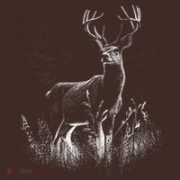 Deer In Nature Realistic Kids Hoodie thumb 2