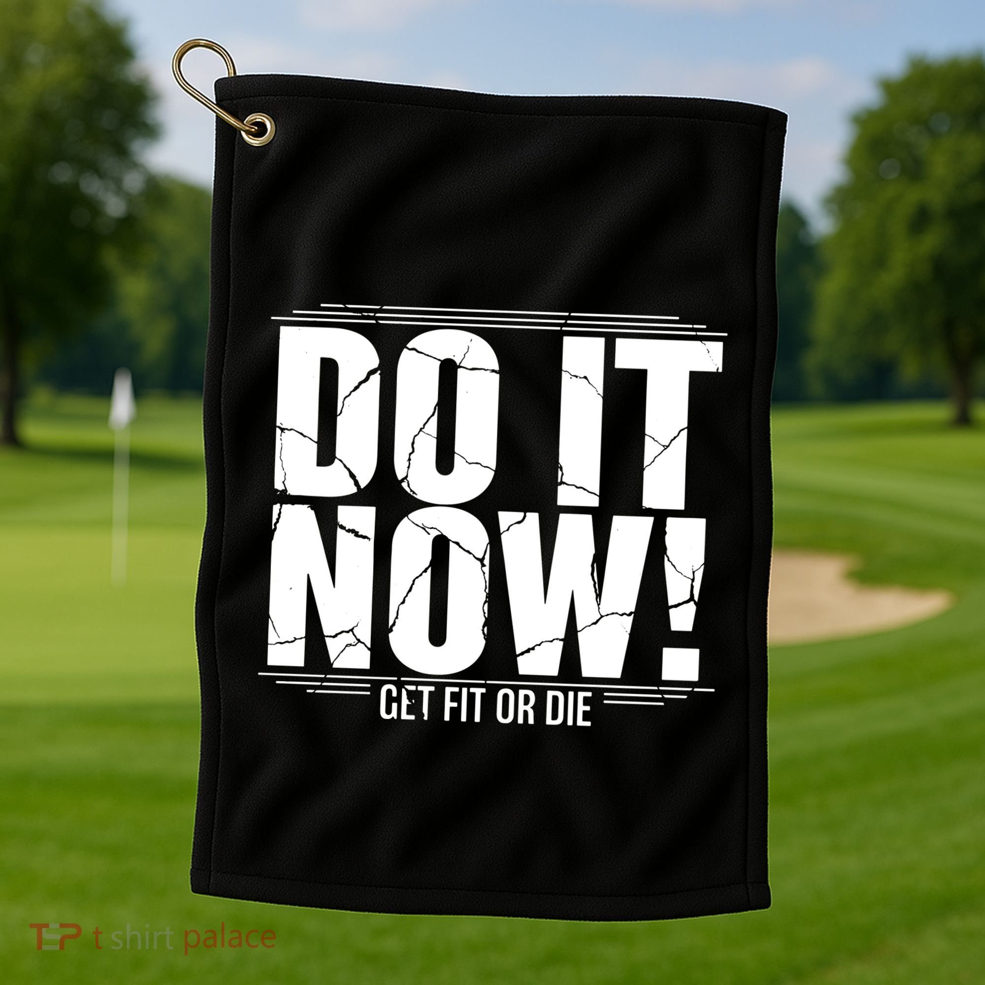 Do It Now Golf Towel