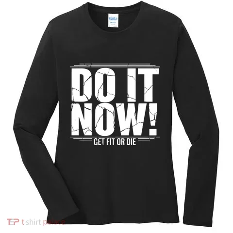 Do It Now Women's Long Sleeve Shirt in the selected color