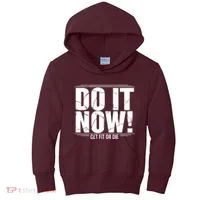 Do It Now Kids Hoodie thumb 0
