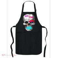 Drag Is Not A Crime Skull Apron thumb 0