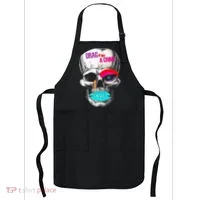 Drag Is Not A Crime Skull Apron thumb 0