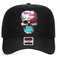 Drag Is Not A Crime Skull Hat thumb 0