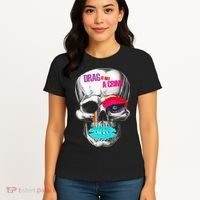 Drag Is Not A Crime Skull Women's T-Shirt thumb 4