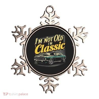Design I'm Not Old I'm Classic Vintage Car Ornament