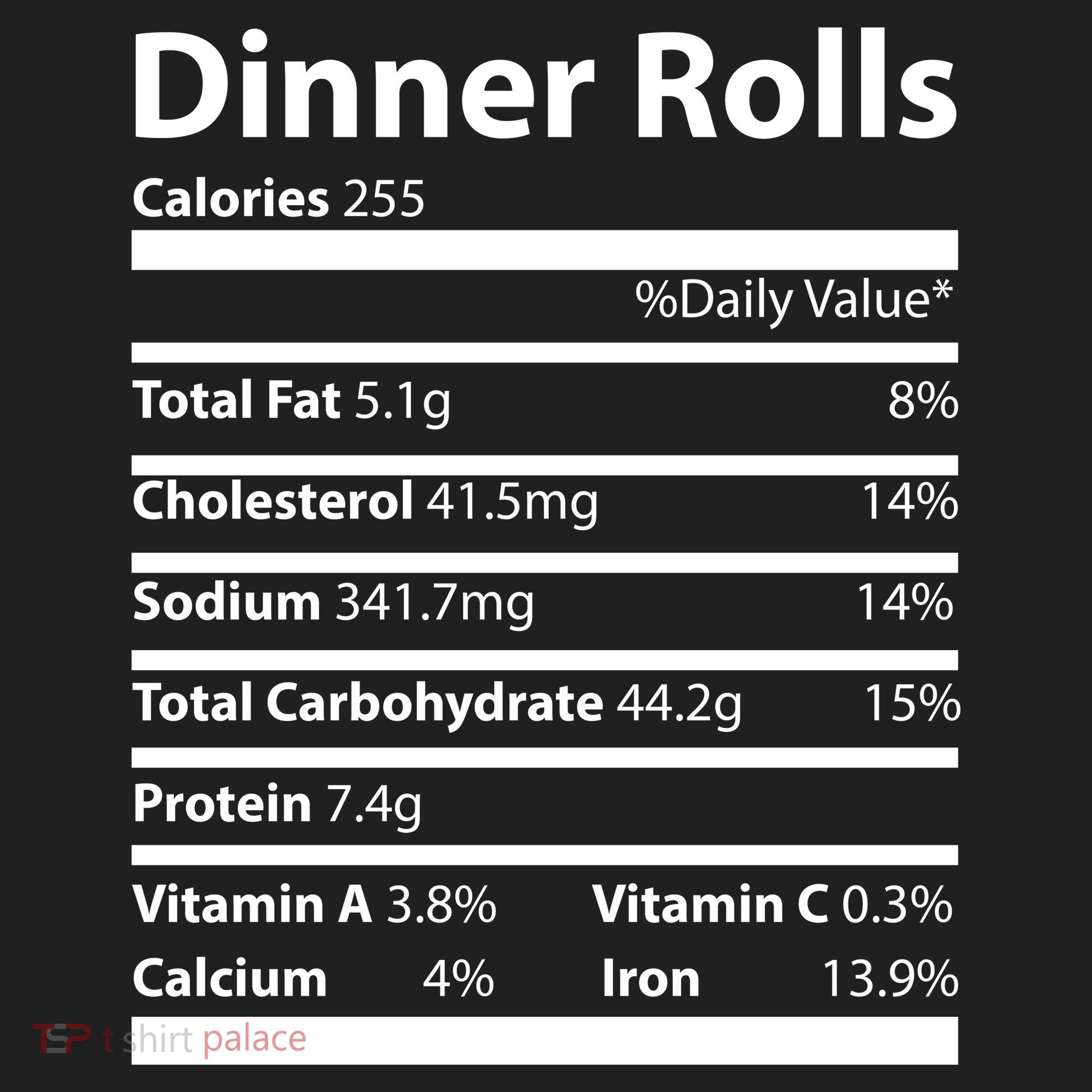 Dinner Rolls Nutritional Facts Funny Thanksgiving Beanie