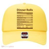 Dinner Rolls Nutritional Facts Funny Thanksgiving Hat thumb 0