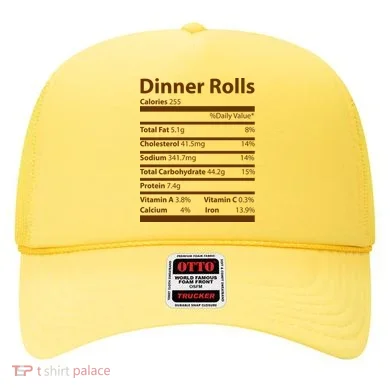 Dinner Rolls Nutritional Facts Funny Thanksgiving Hat