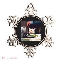 Dinner Table Cat Meme Funny Internet Yelling Ornament thumb 0