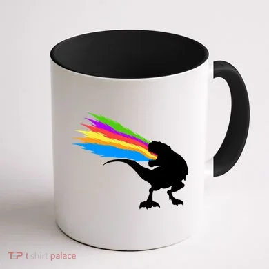 Dino Beam Coffee Mug back