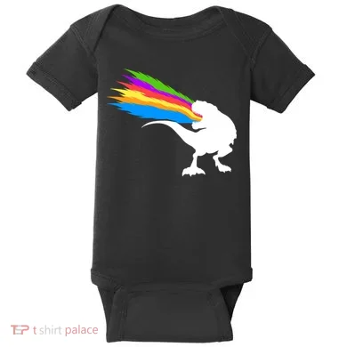 Dino Beam Baby Bodysuit