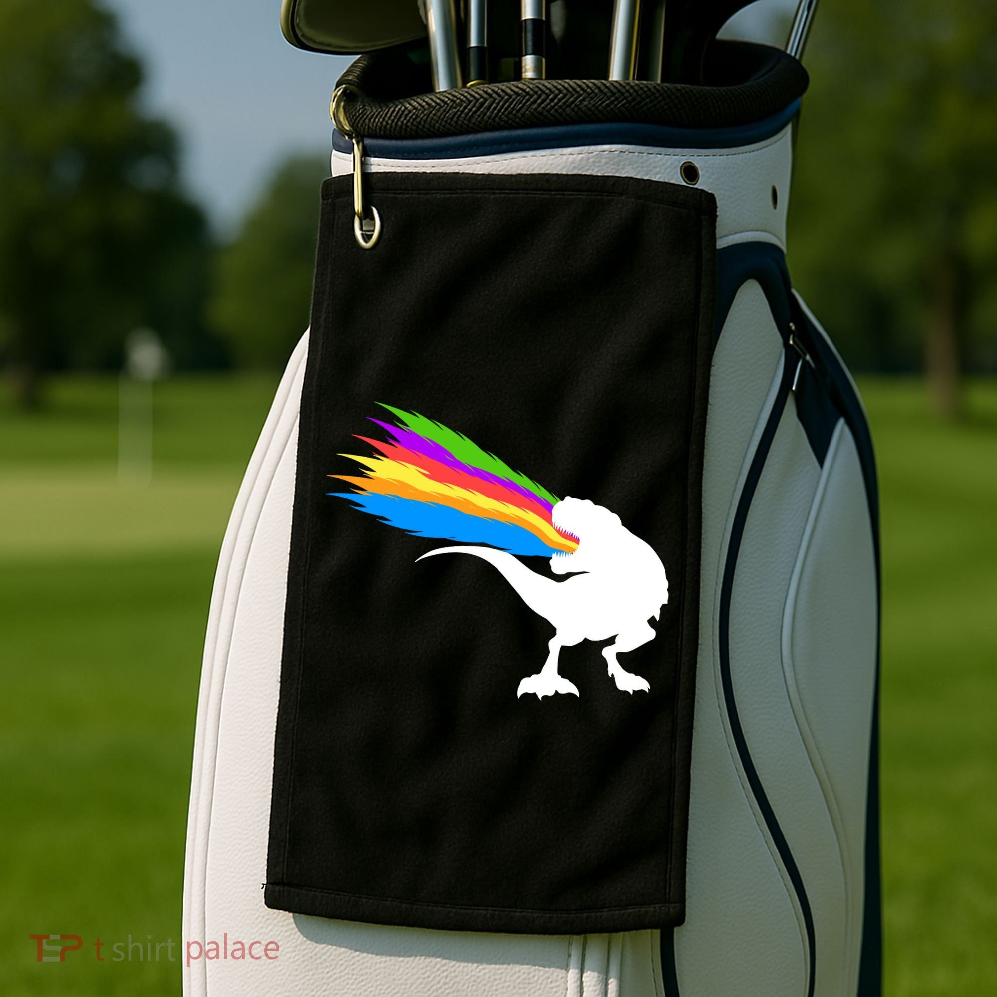 Dino Beam Golf Towel
